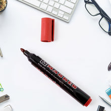 Red Permanent Ink Marker Set