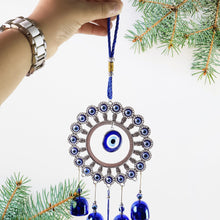 Decorative OM Evil Eye Wind Chime Wall Hanging (Mix Desin & 1 Pc)