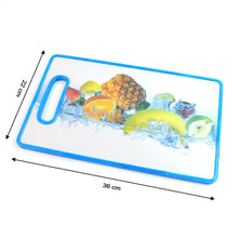Large Fruit Print Food Preparation Cutting Board