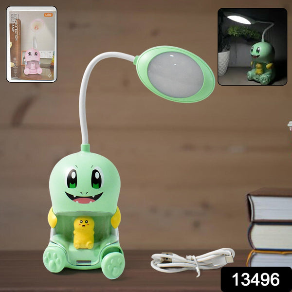 Cartoon LED Desk Light, LED Lamps Button Control (1 Pc / Mix Color)