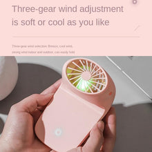 Portable Mobile Phone Holder Fan – Handheld, Multi-Function (Battery Not Include)