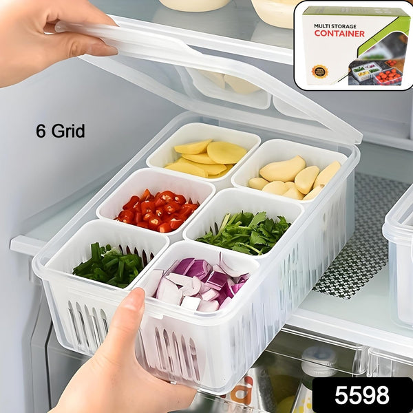 Fridge Storage Box – Freezer & Kitchen Organizer for Vegetables & Food (1 Pc)