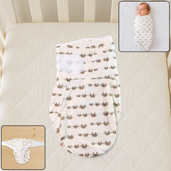 Soft Cotton Adjustable Swaddle Wrap